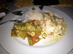 Mahi-Mahi with Shrimps