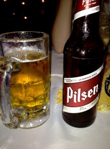 Pilsen - A local favorite from Costa Rica